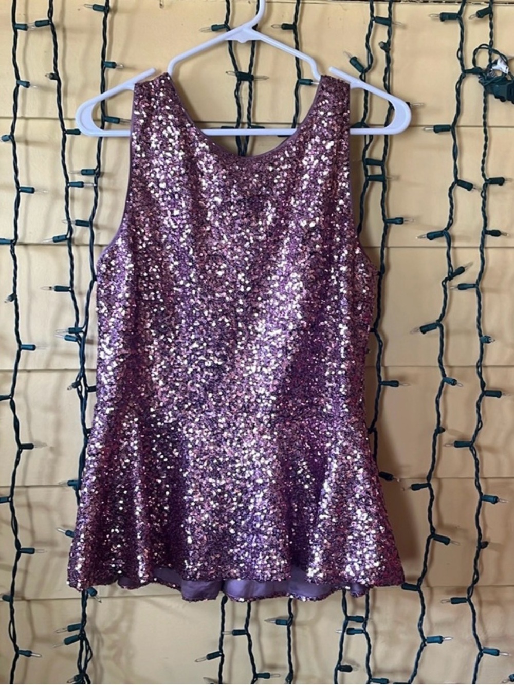 Anthropologie Sunday in Brooklyn sequin top - petite large